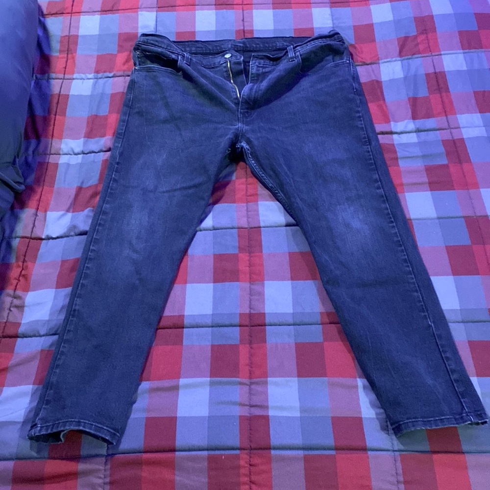 Levis men’s slim jeans black